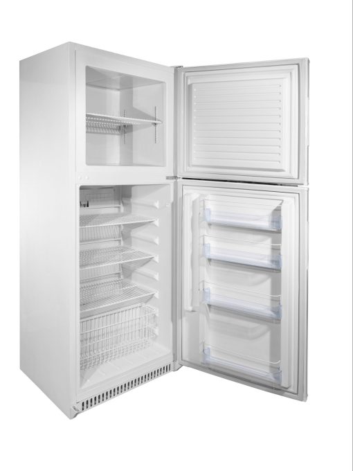 SunDanzer DCRF450 15CF 12/24 VDC Powered Refrigerator with Top Freezer