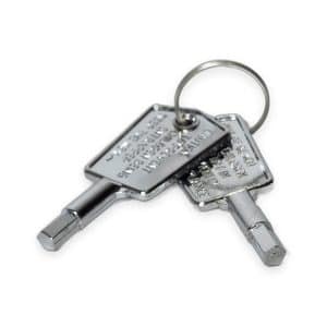Handle keys, set of 4
