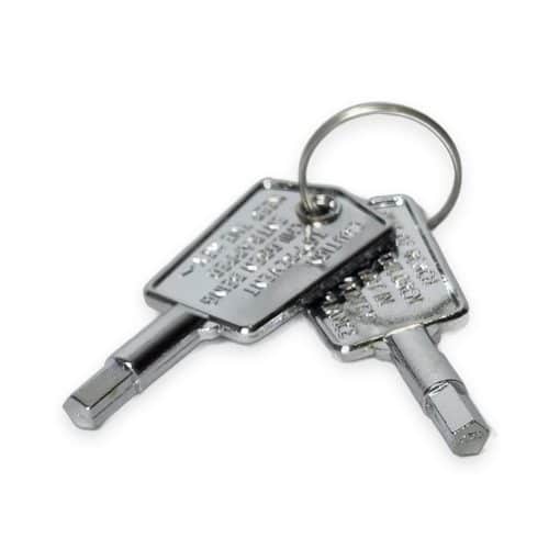 Handle keys, set of 4